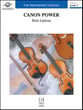 Canon Power Orchestra sheet music cover